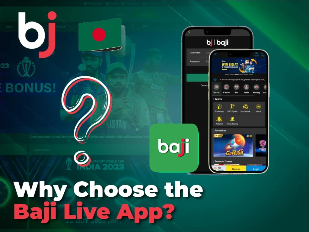 Why choose the baji live app